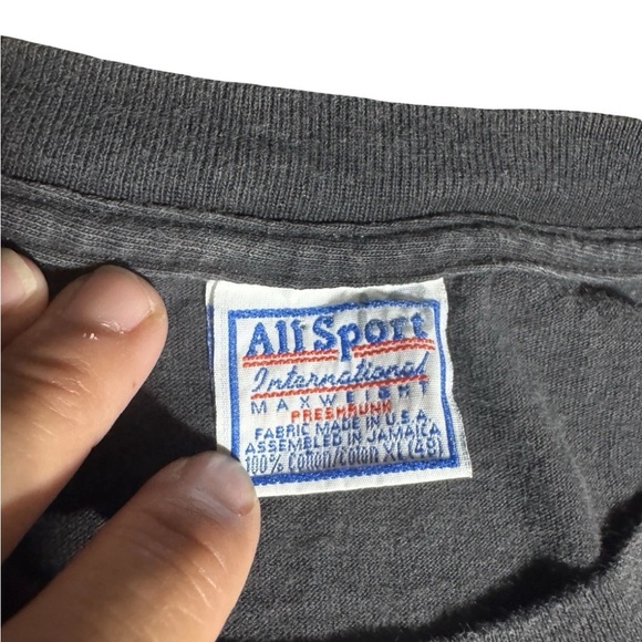 Vintage Allsport Ozzy Osbourne No Crap Rock And Roll TShirt XL - Picture 3 of 6